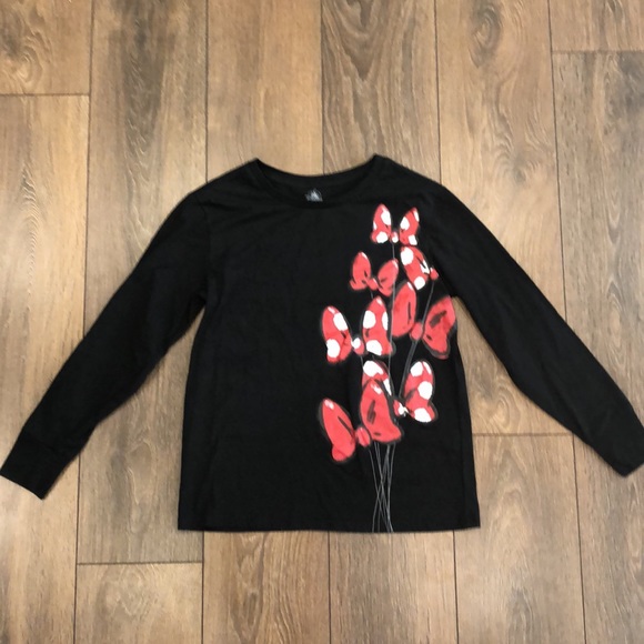 Disney Minnie Mouse Bows Long Sleeve Size Xs - Picture 3 of 7
